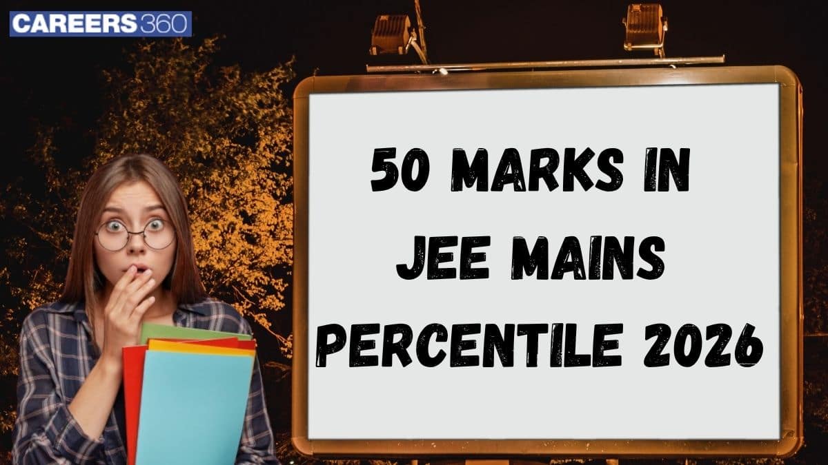 50 Marks in JEE Mains Percentile 2026 -Check Expected Rank and Percentile